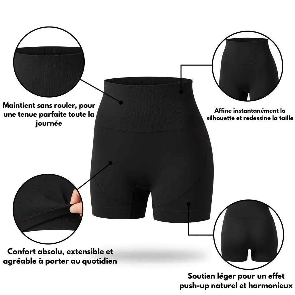 Short gainant ventre plat – Invisible & confortable Ma boutique