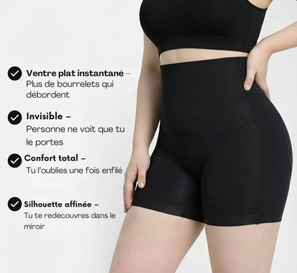 Short Gainant Invisible – Lisse instantanément votre ventre